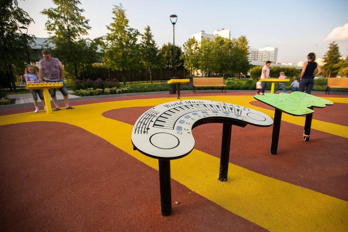 Детская площадка в парке «Южное Бутово»