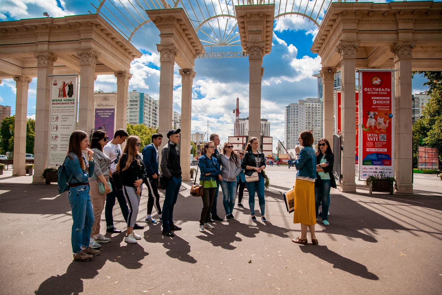 Студенты из Майкопа прошли стажировку в Москве при поддержке Ассоциации  парков