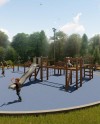 Современные детские площадки появятся в парке Дружбы