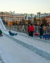 На Моховой появился сноуборд-парк