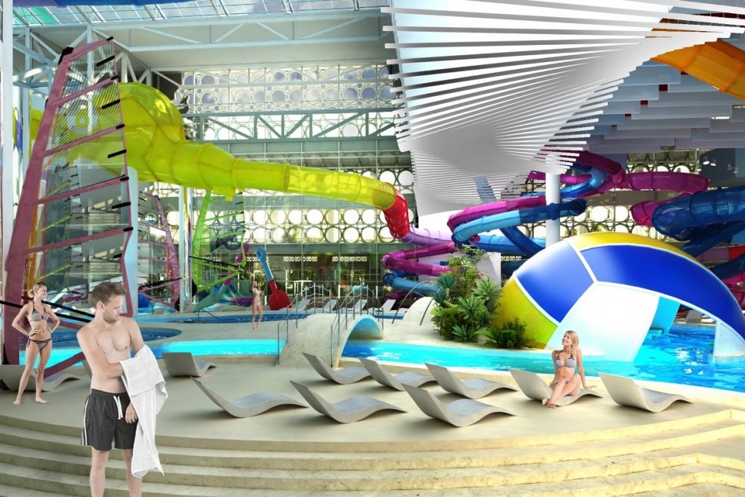 Каким будет новый аквапарк в «Лужниках»?