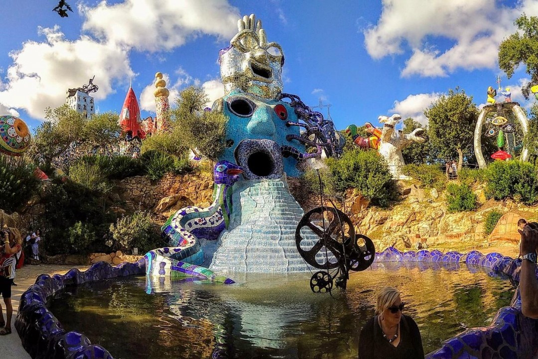 Лучшие парки мира: Сад Таро, Гаравиччио, Италия