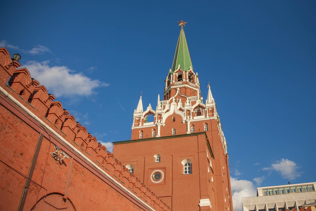 Боровицкой башне московского кремля