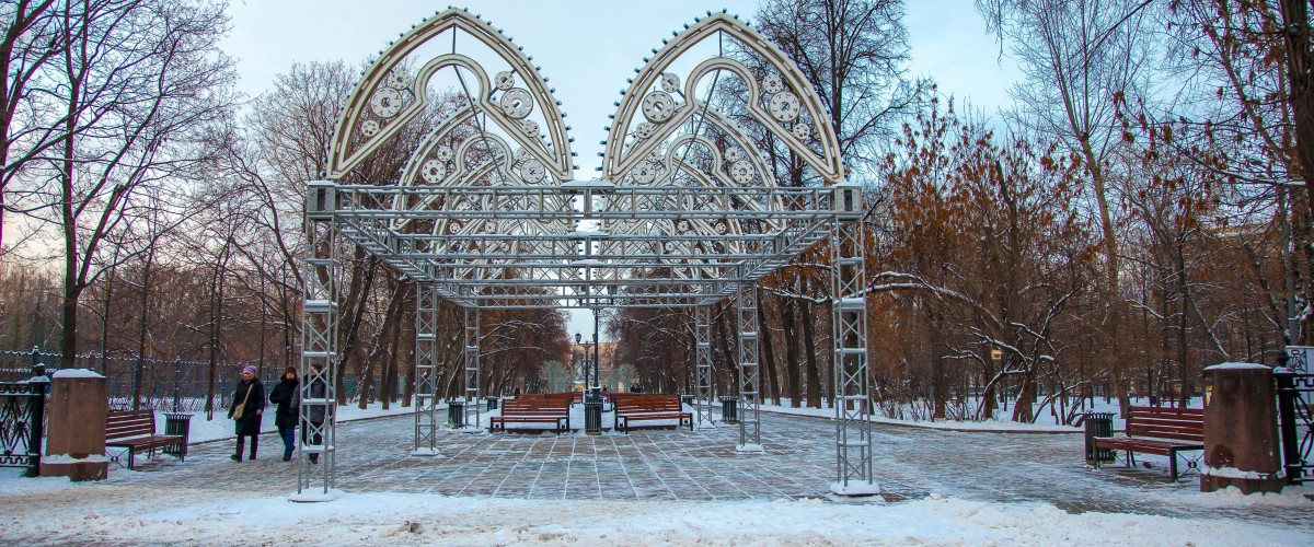 Сквер девичьего поля москва