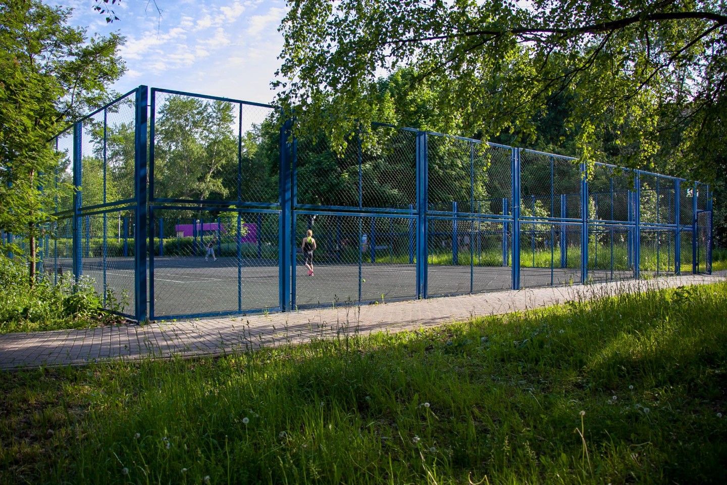 Теннисный корт, Парк «Северное Тушино», Москва — ParkSeason