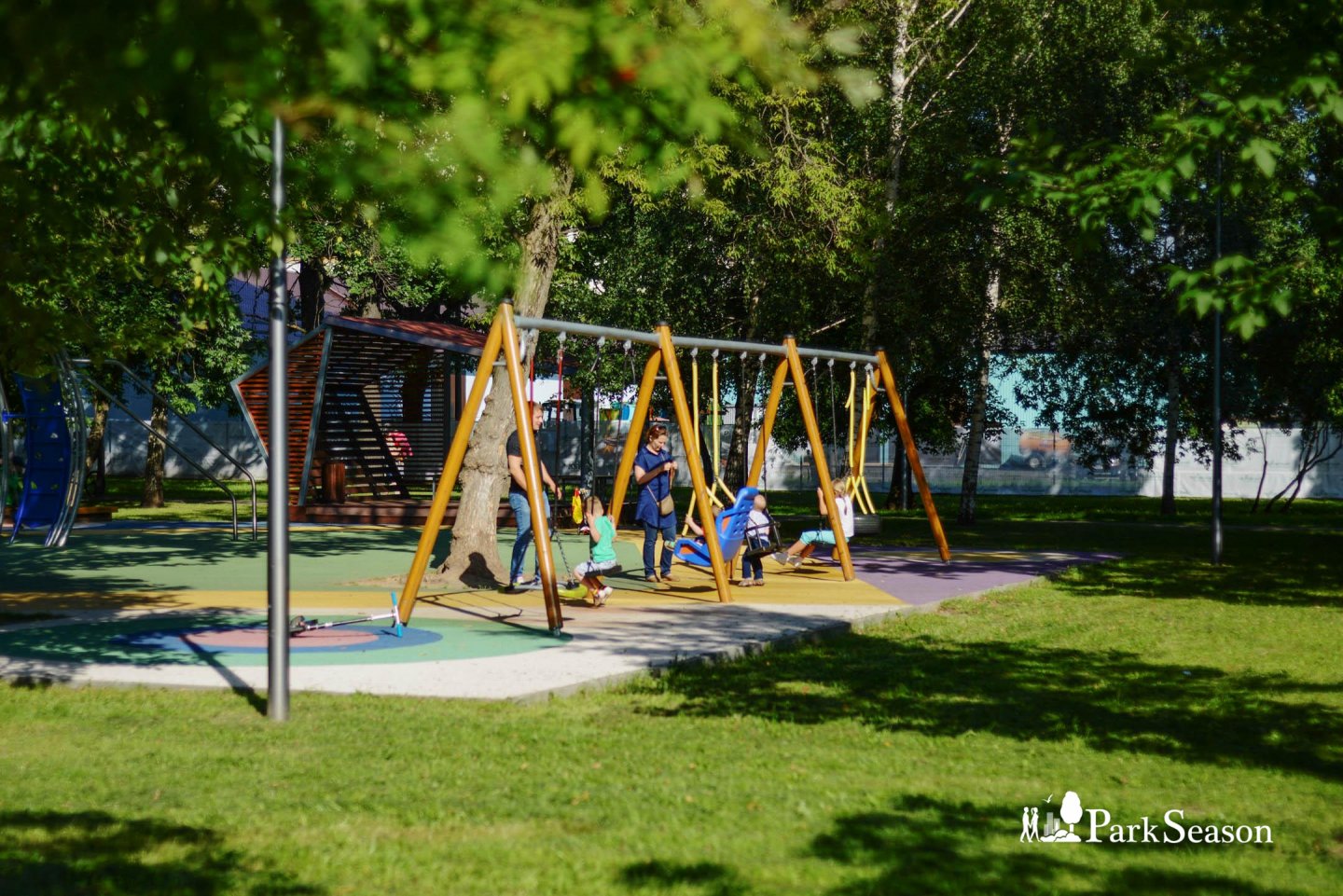 Детские площадки, Парк «Перовский», Москва — ParkSeason