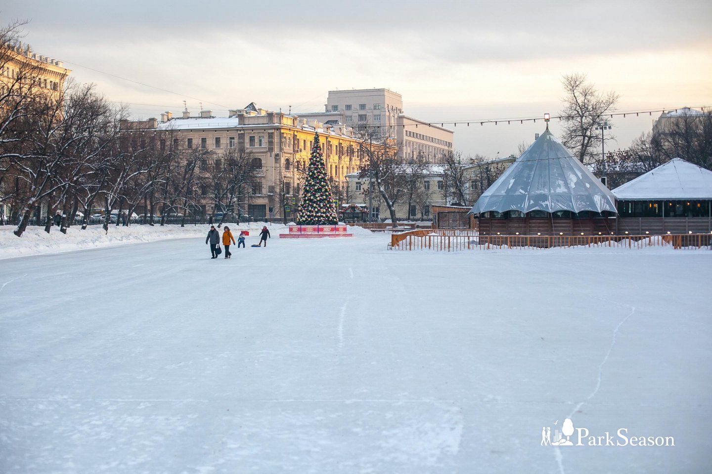 чистые пруды зимой москва достопримечательности