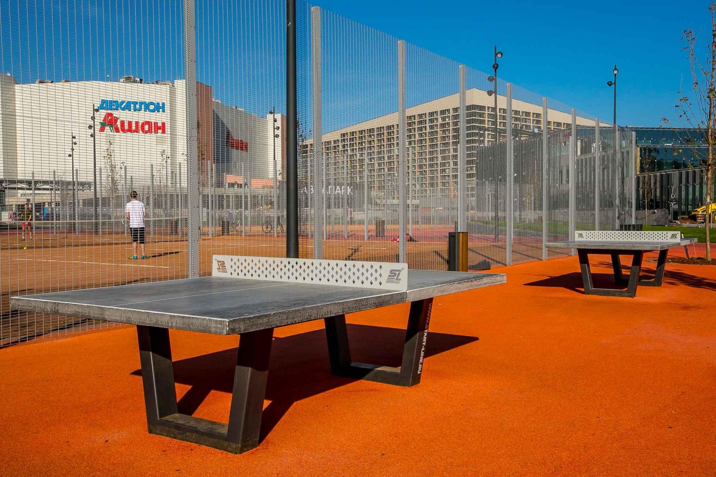 Настольный теннис, Ходынское поле, Москва — ParkSeason