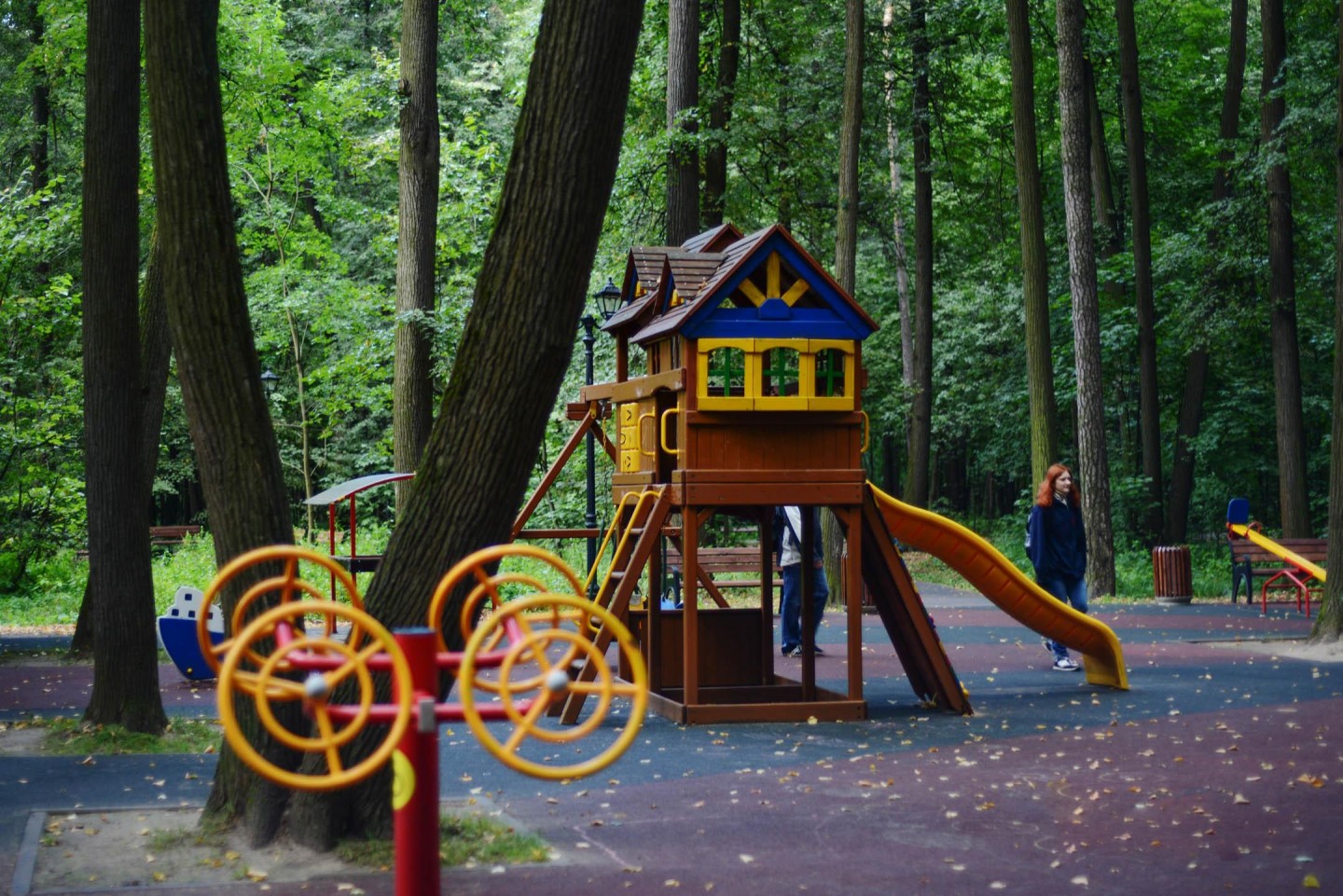 Фото Детской Площадки В Парке