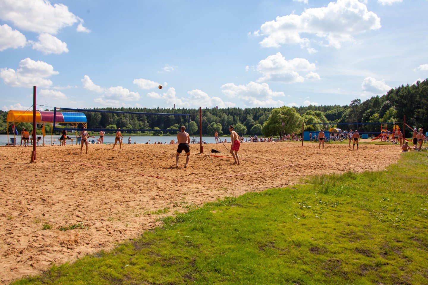 Пляжный волейбол, Парк «Мещерский», Москва — ParkSeason