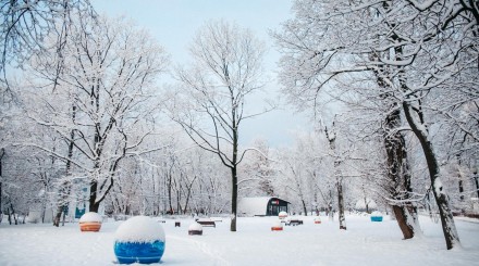 Снежная сказка в парке "Сокольники"