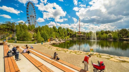 Лето в парках Екатеринбурга: самые яркие фото
