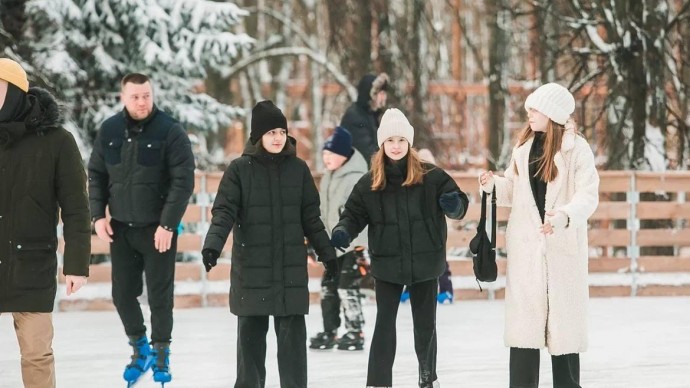 Студенты Нижегородского государственного университета отметили Татьянин день на катке
