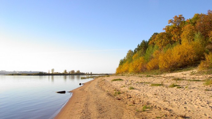 Юрино пляж Волго Ветлуга