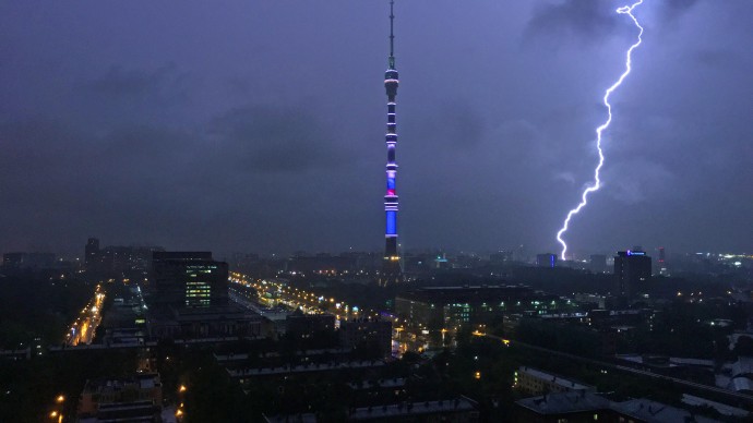 В Москве обещают весенние грозы 9 и 10 апреля