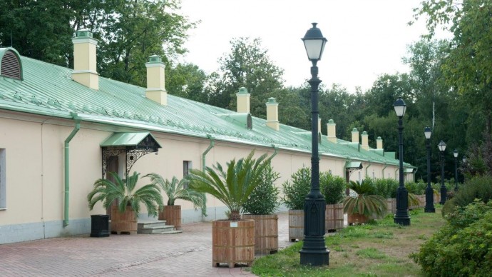 В Первом оранжерейном корпусе музея-заповедника "Царицыно" зацвела якобиния розовая