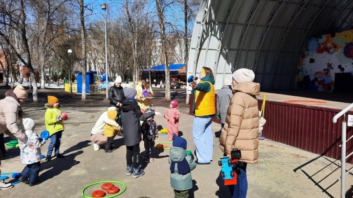В Детском парке Пензы прошли мероприятия для юных гостей