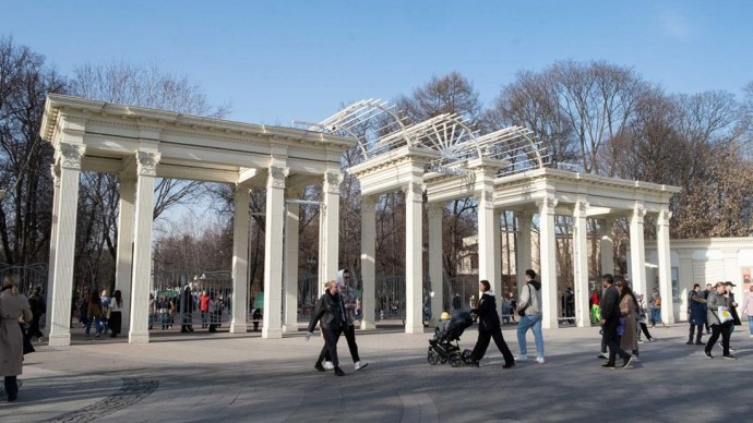 В парке "Сокольники" началось комплексное благоустройство