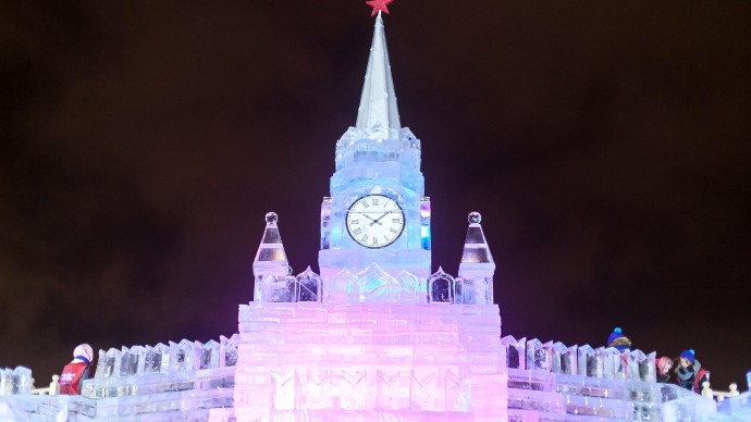 Фестиваль «Ледовая Москва» на Поклонной горе