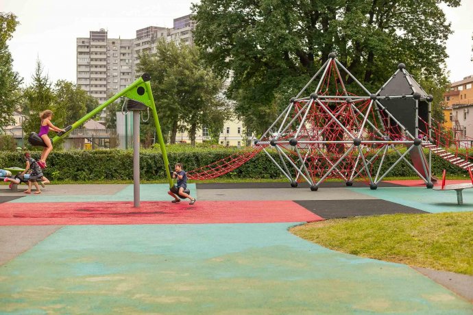 Как выглядит обновленный Детский Таганский парк?