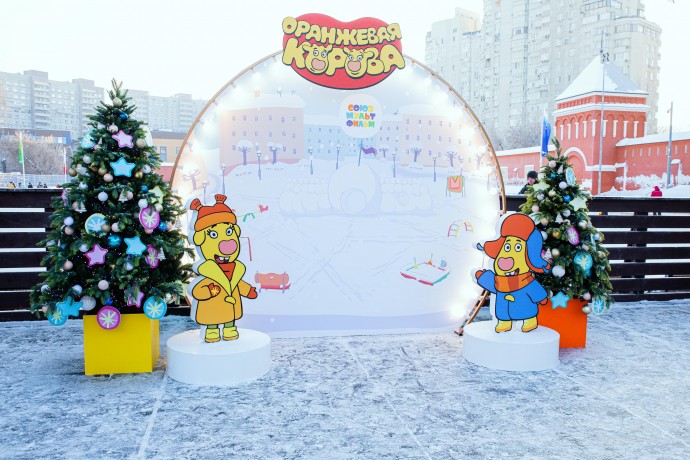 В московских парках появятся новогодние фотозоны, инсталляции и стикеры с персонажами «Союзмультфильма»