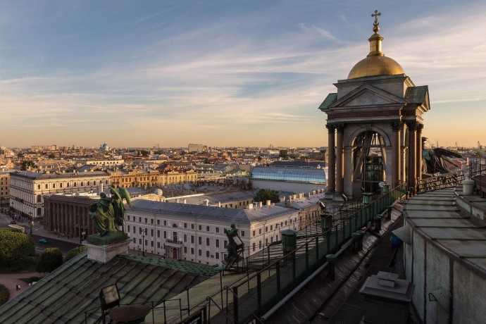 Санкт петербург вид сверху на город фото