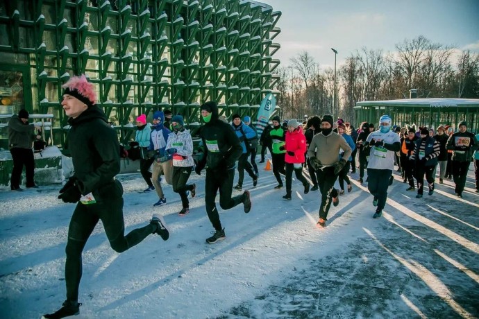 Участники забега в Нижнем Новгороде