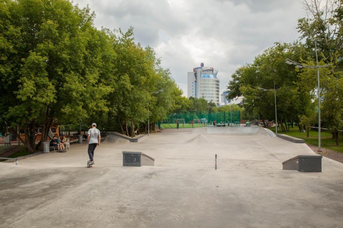 Скейт-парк на Красной Пресне