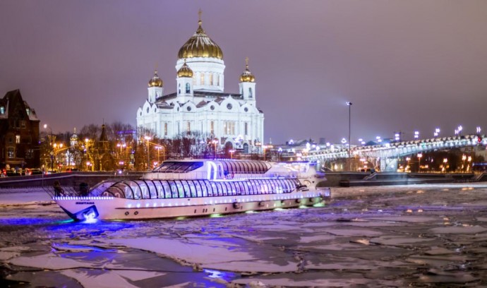 Зимняя прогулка по Москве-реке